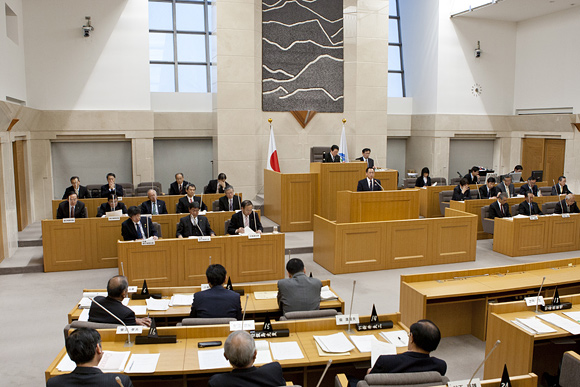 2012.02.21 広域連合議会の様子